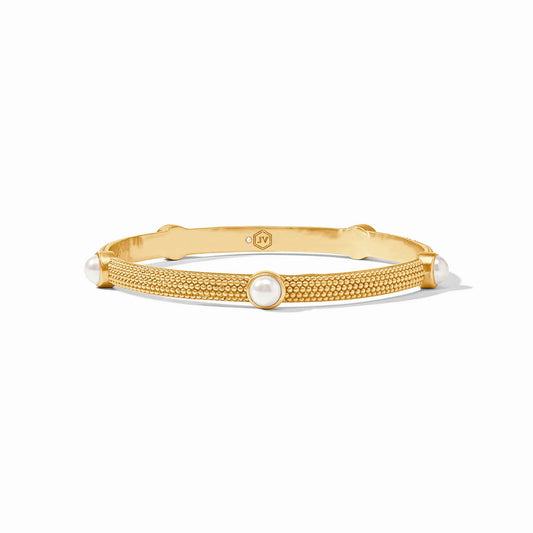 Julie Vos Pearl Cabochon Bangle