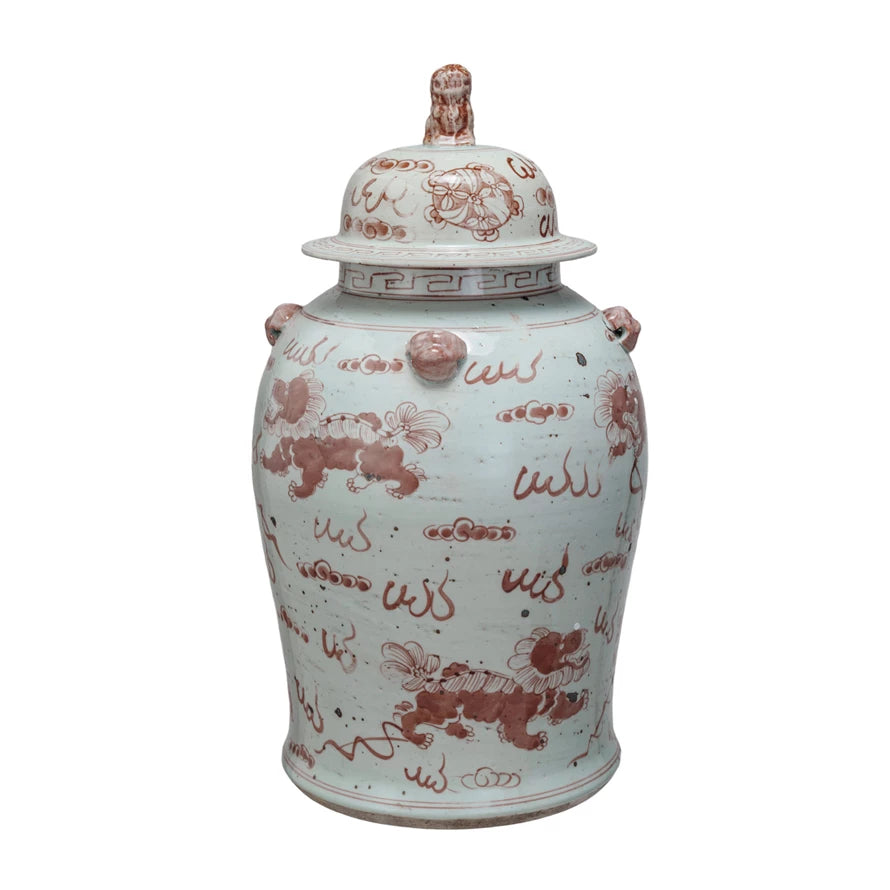 Red Ginger Jar