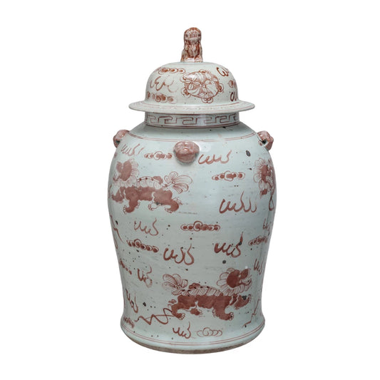 Red Ginger Jar