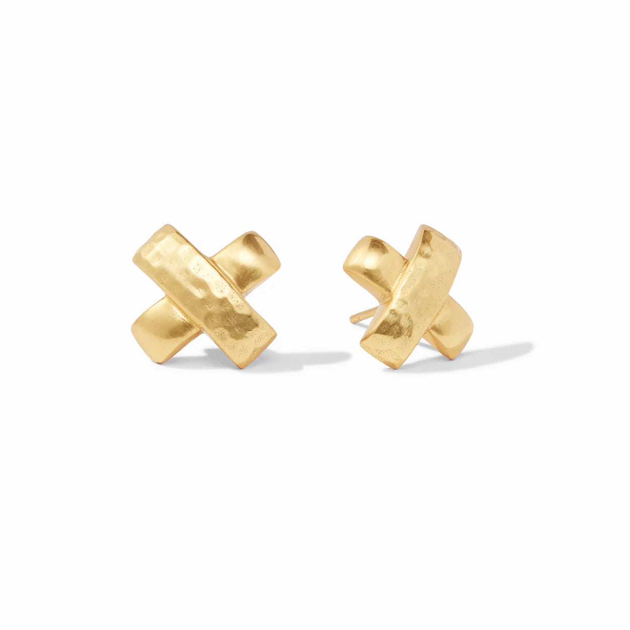 Julie Vos Catalina X Stud Earring Gold