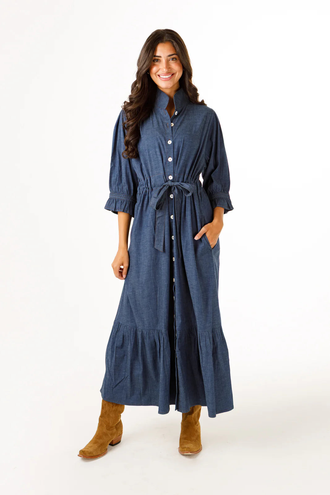 Holly Shae Catherine Dress Denim