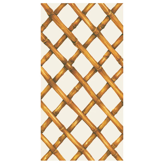 Hester&Cook Guest Napkins Bamboo Lattice