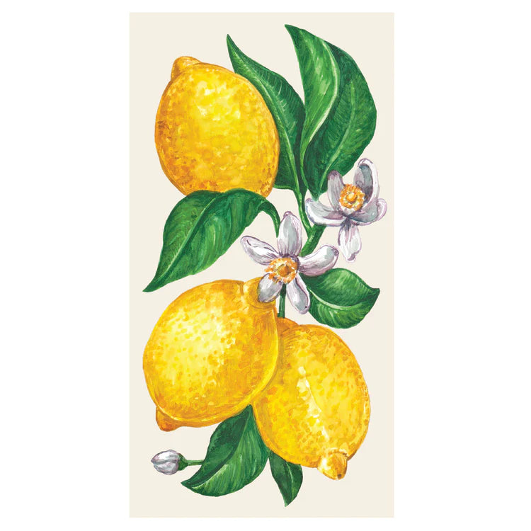 Hester&Cook Guest Napkins Lemons