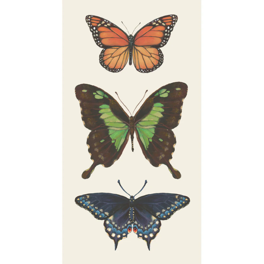 Hester&Cook Guest Napkins Butterfly