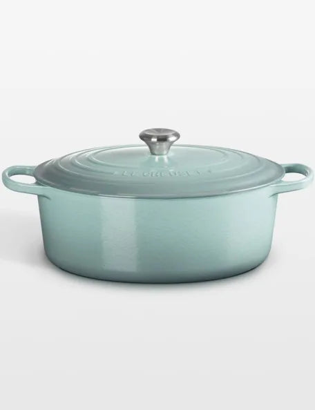 Le Creuset Signature Oval Dutch Oven 8Qt. Sea Salt