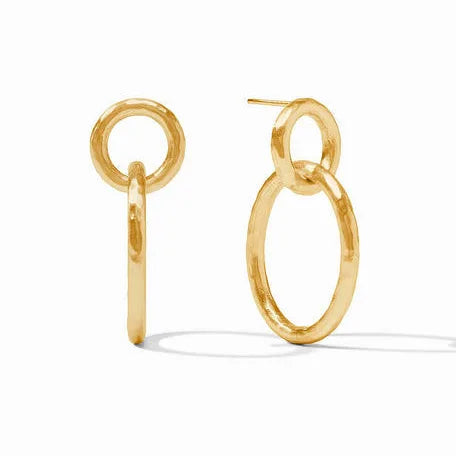 Julie Vos Catalina Link Earring Gold