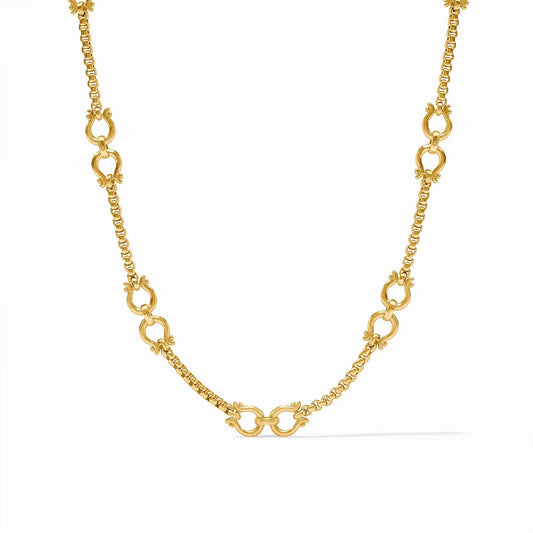 Julie Vos Saratoga Demi Link Necklace