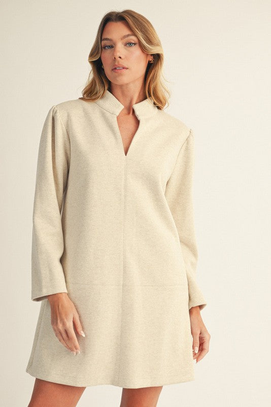 Herringbone Shift Dress