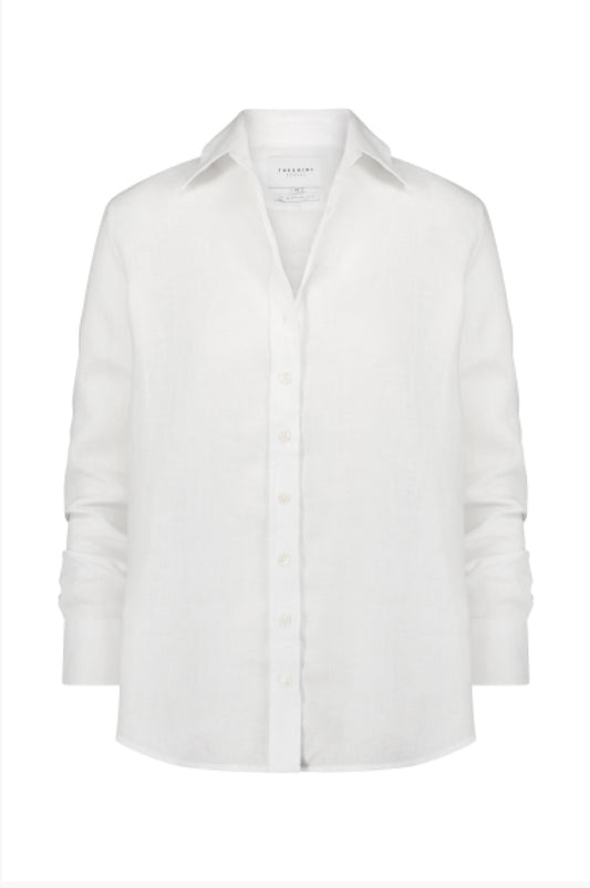 The Boyfriend Shirt White