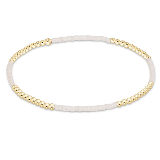 hope blissful bracelet - milkshake