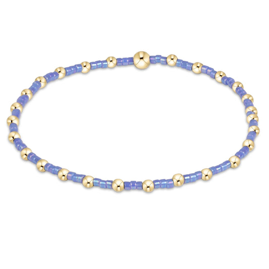 hope sincerity bracelet - bright blue