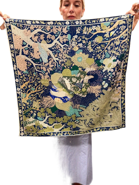 Blue Lady Moon Scarf 2 Sizes