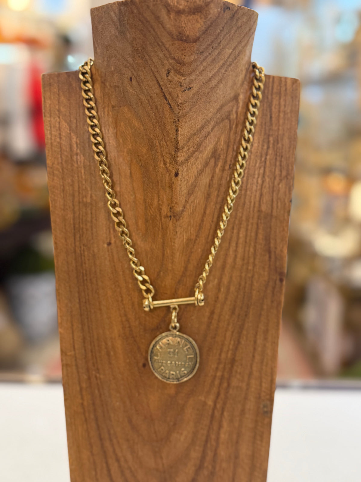 T Bar Chanel Necklace
