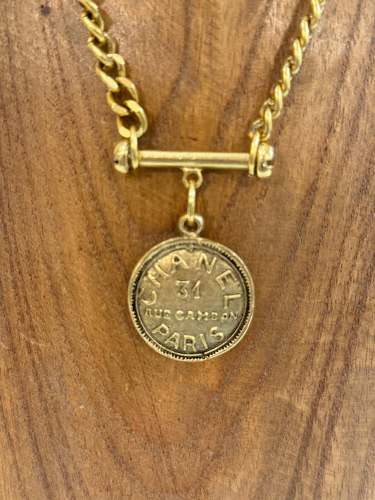 T Bar Chanel Necklace