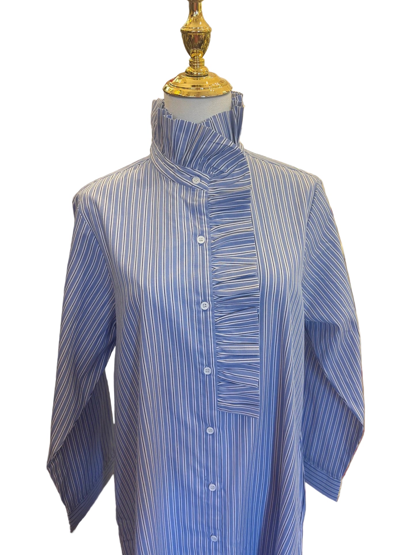 Blanca Blue Stripe Dress