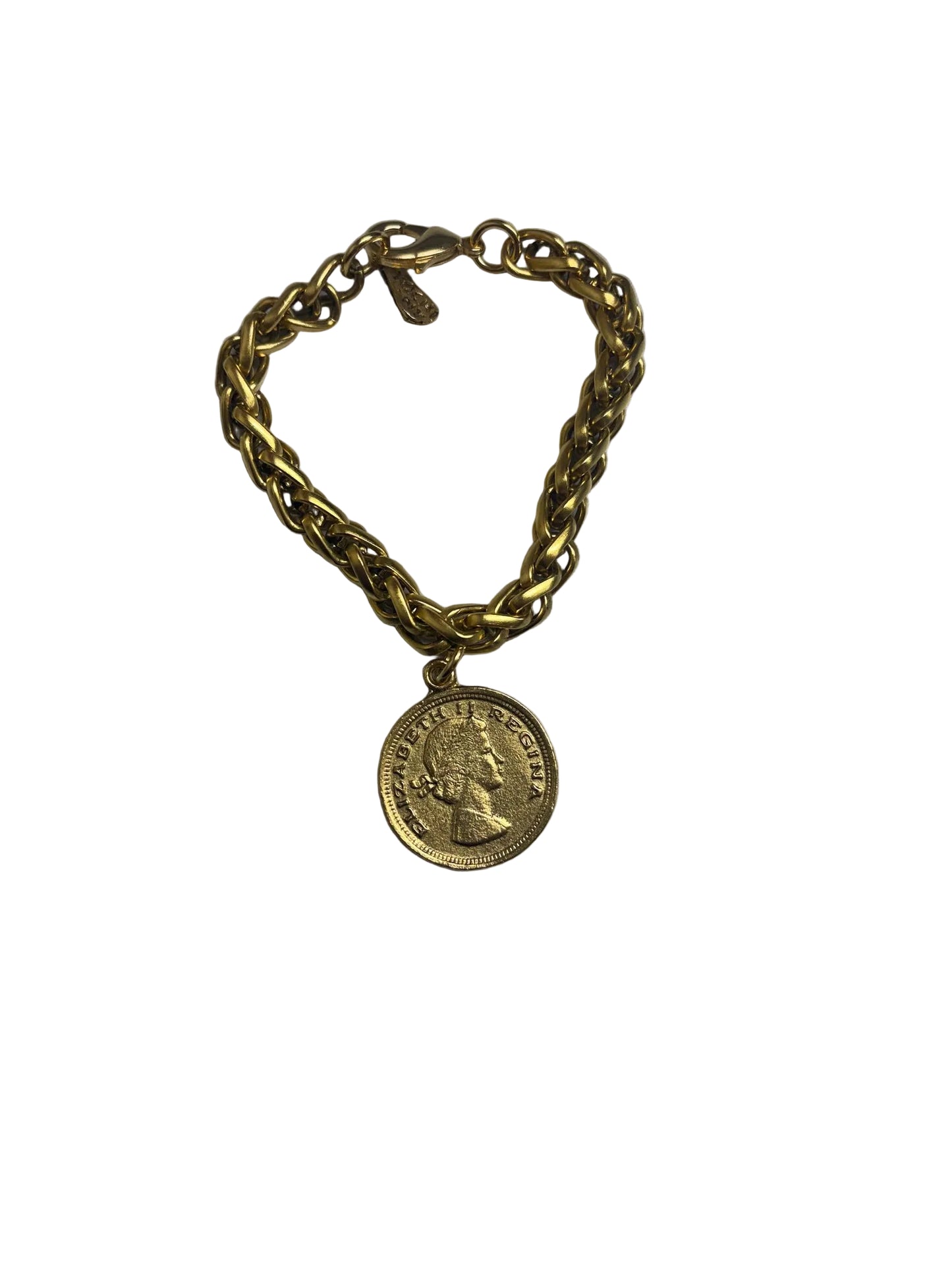Gold Coin Bracelet