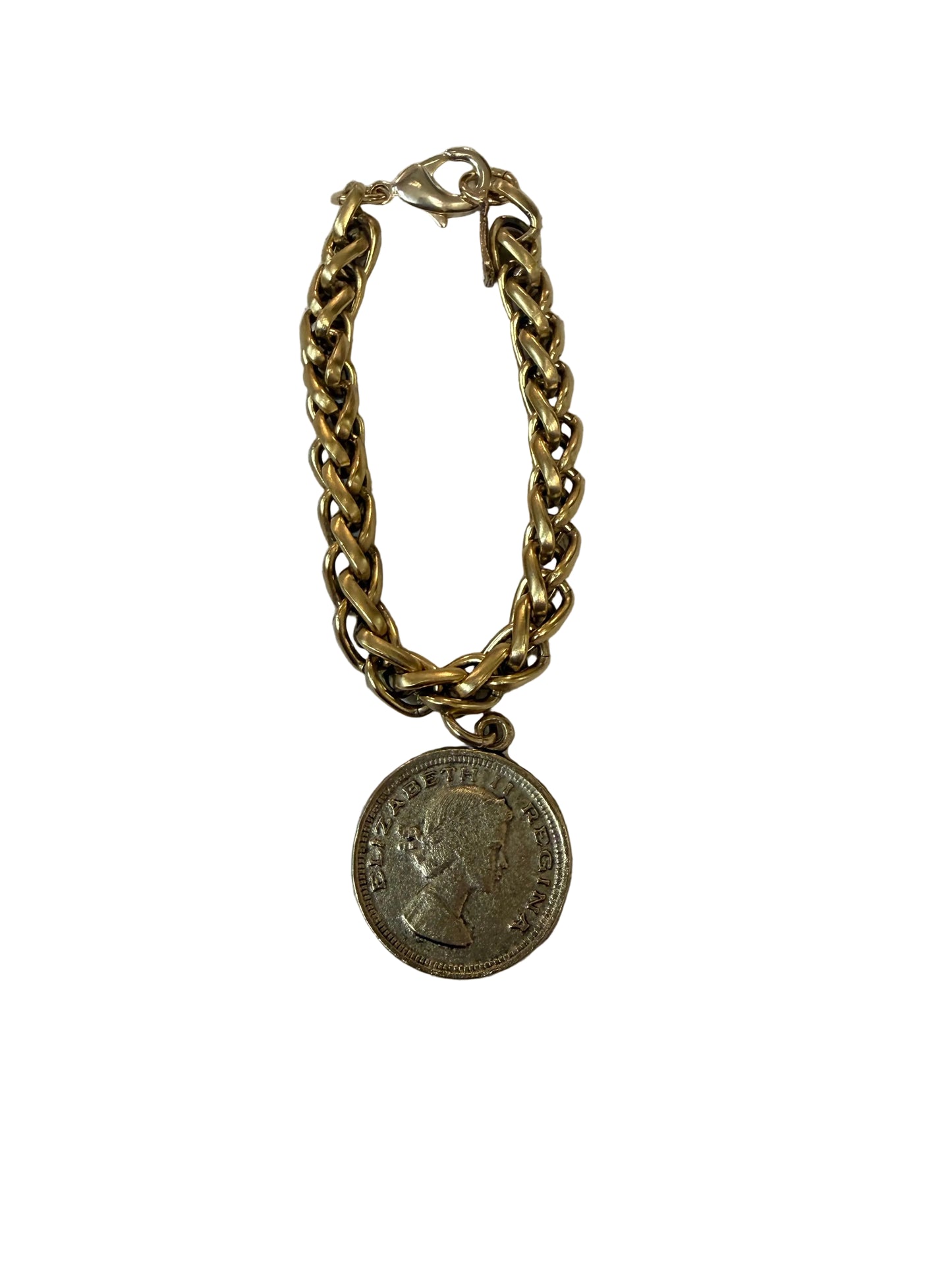 Gold Coin Bracelet