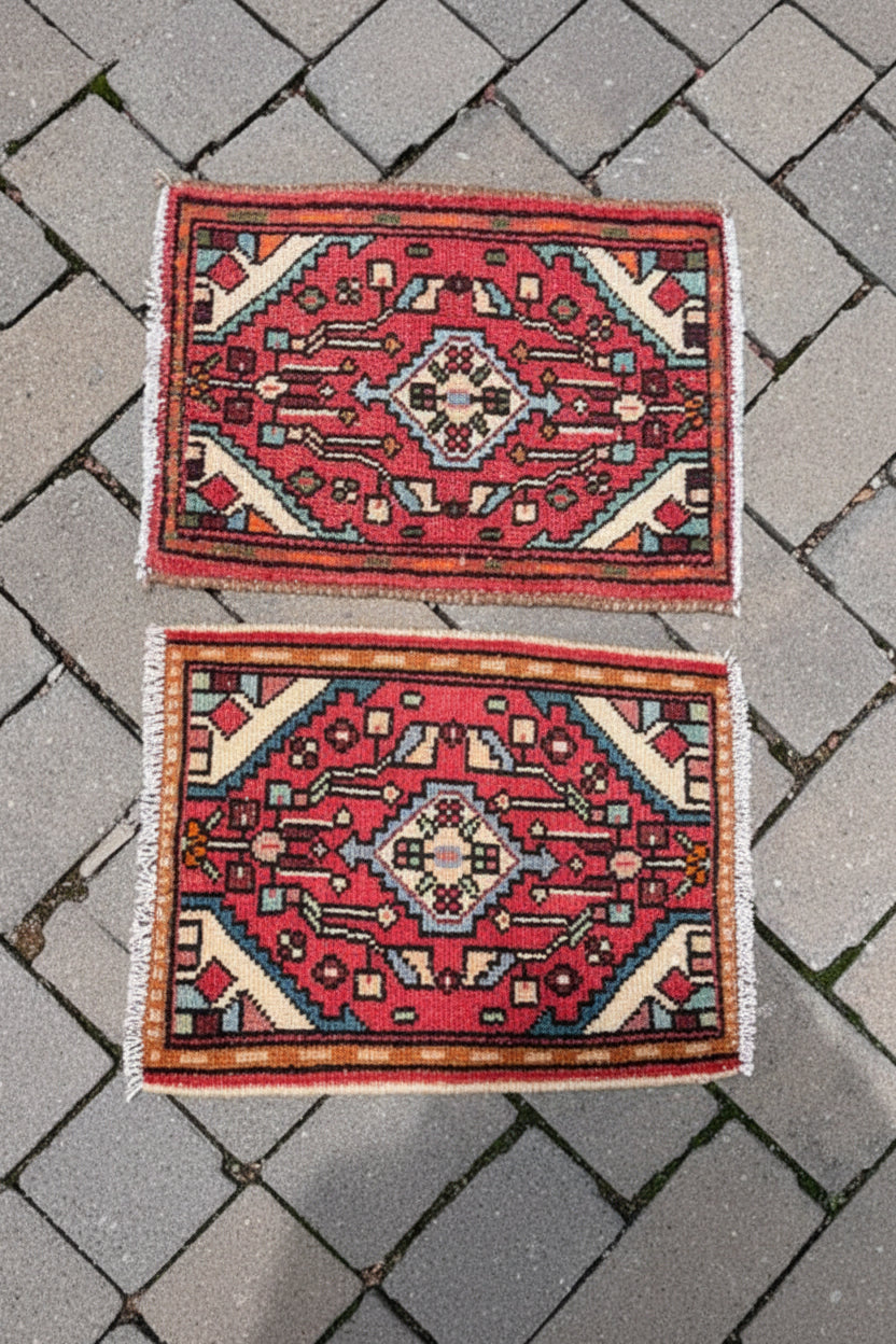 Antique Mini Persian Rug Set