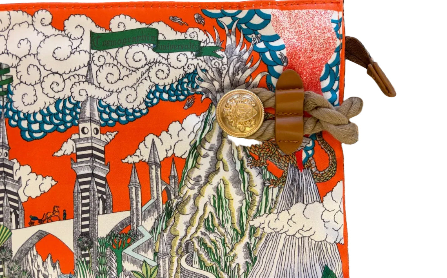 Orange Castle & Animal Bag
