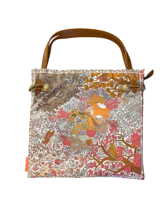 Camel Orange Lady Moon Bag