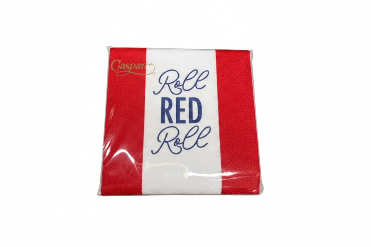 Red Stripe "Roll Red Roll" Cocktail Napkins