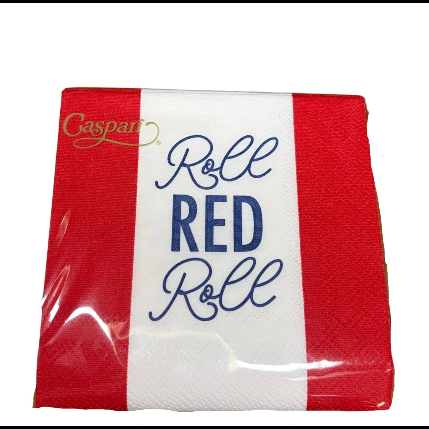 Red Stripe "Roll Red Roll" Cocktail Napkins
