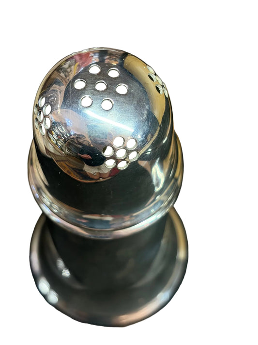 Silver Floral Sugar Shaker