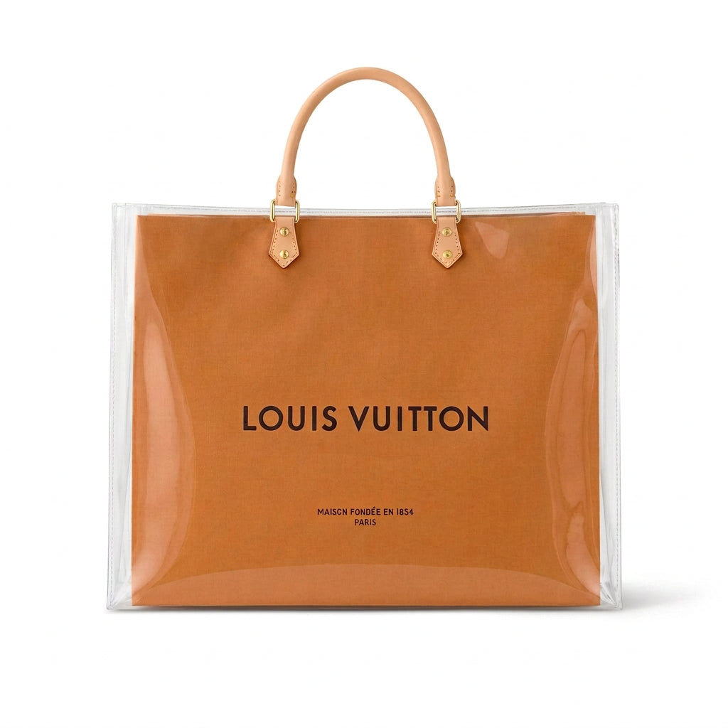 Louis Vuitton Large Gold Shopping Bag