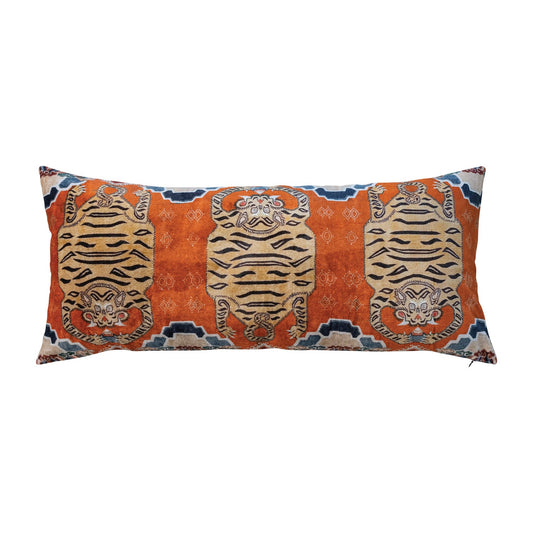 Tiger Lumbar Pillow