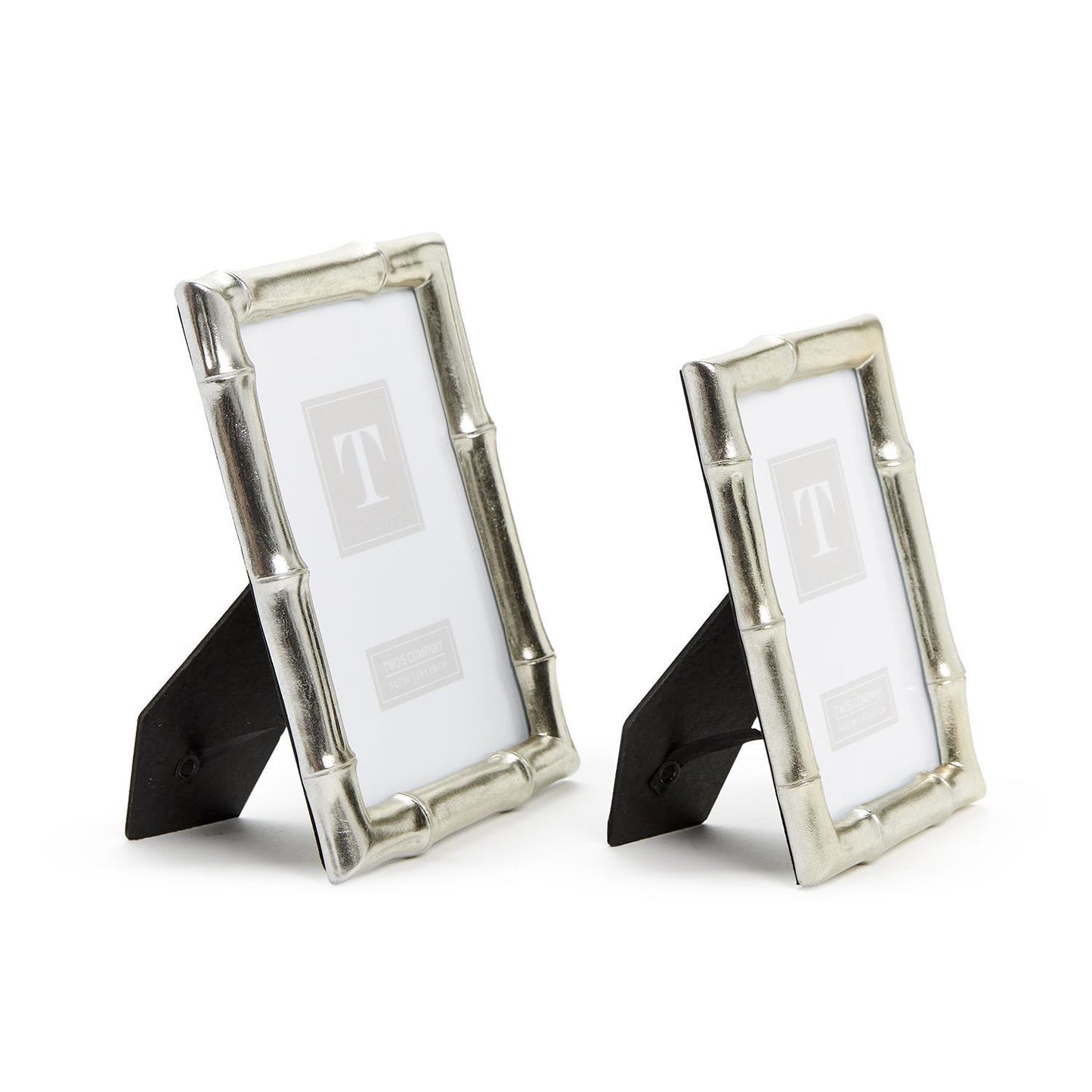 Silver Bamboo Picture Frames (2 Sizes)