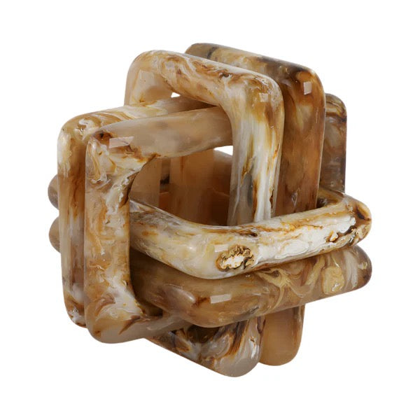 Marbled Resin Knot