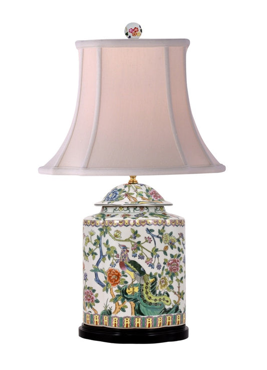 Scallops Jar Lamp with gold Base