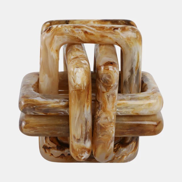 Marbled Resin Knot