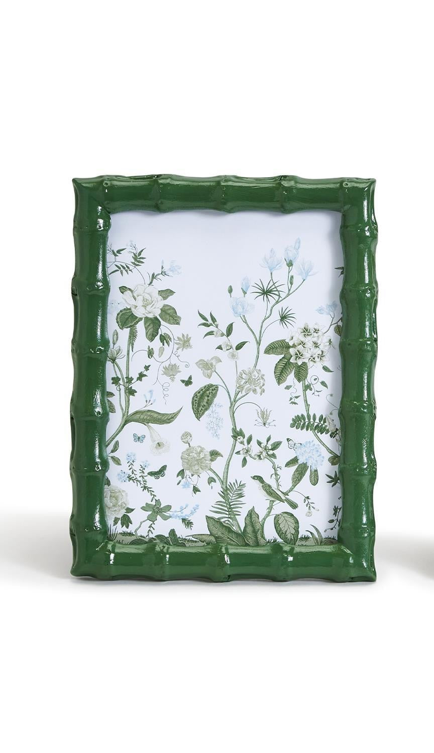 Countryside Green Bamboo Picture Frames