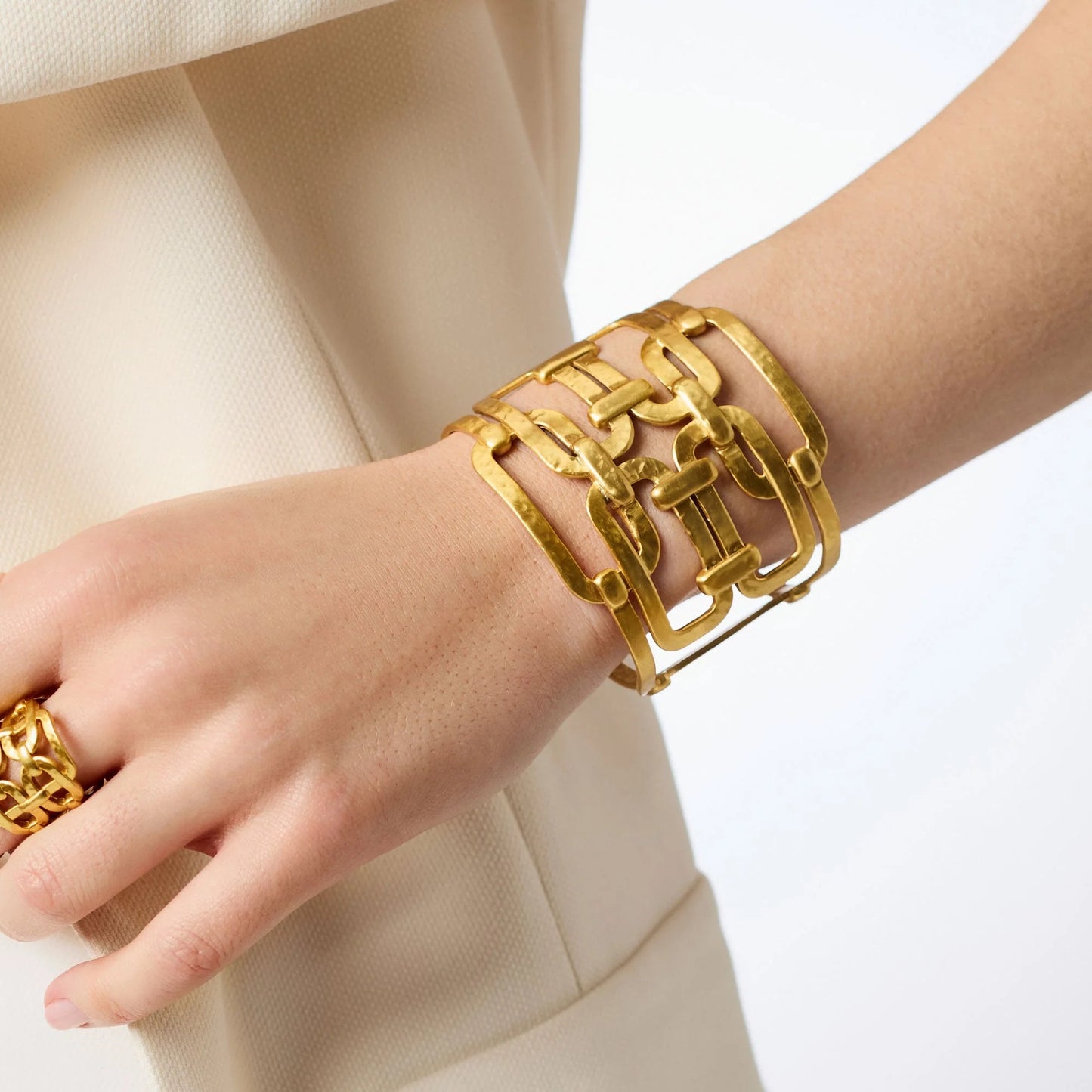 Sahara Statement Cuff Gold