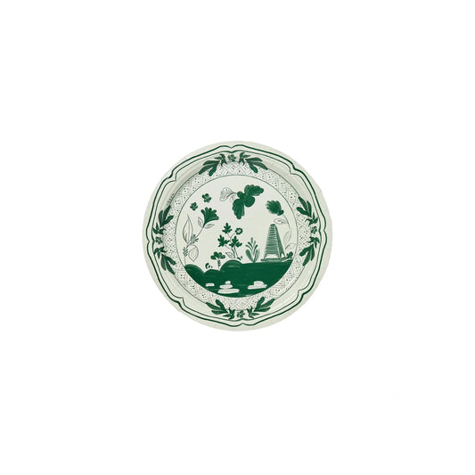 Pavilion Mini Beachside Paper Plates - Sage & Forest
