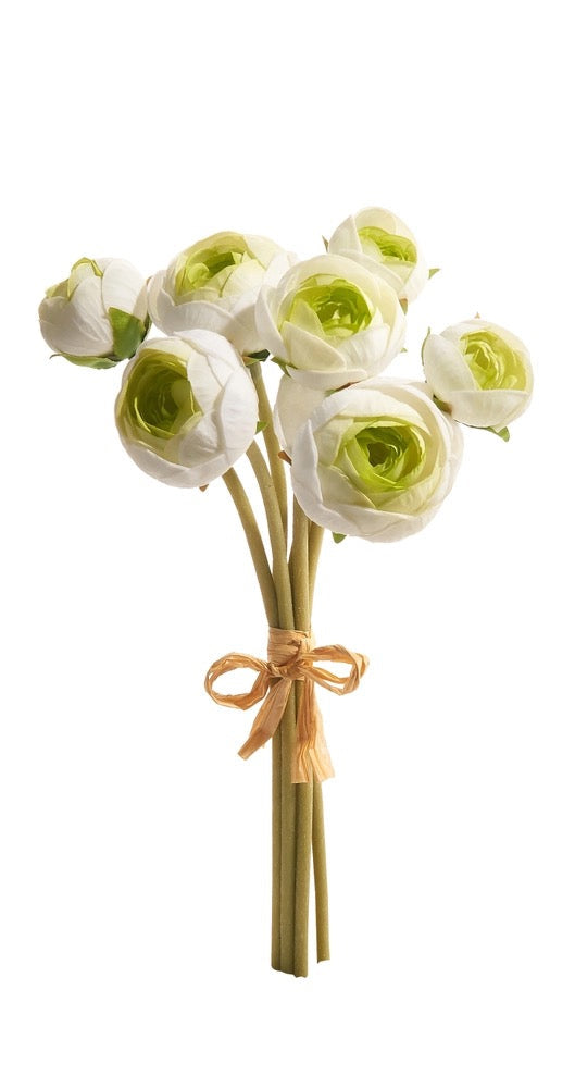 12" Real Touch Ranunculus Bundle (2 Colors)