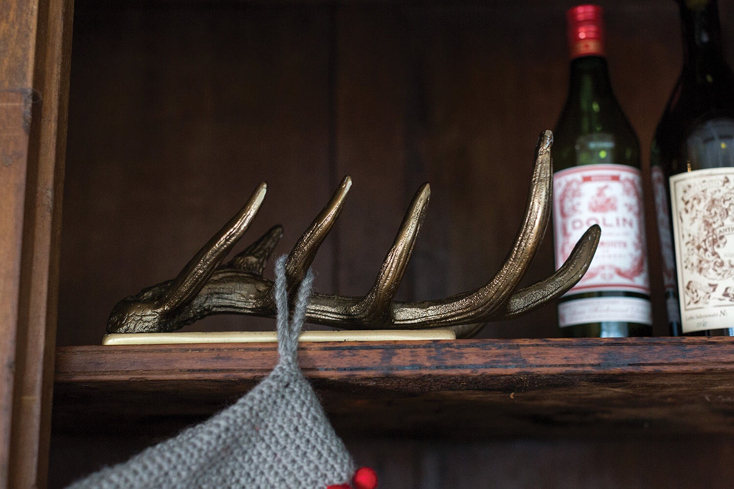 Antler Stocking Holder Set