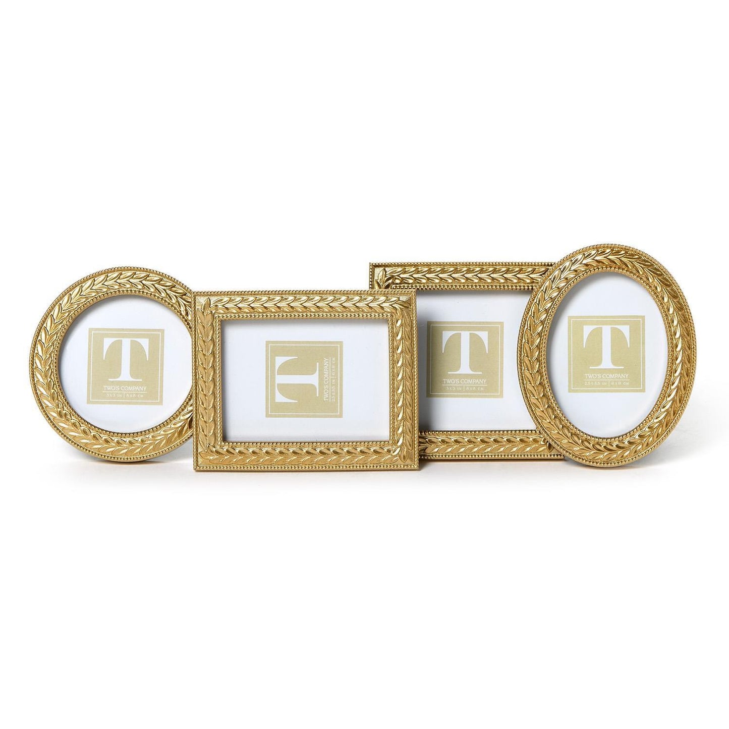Mini Laurel Wreath Gold Frames 4 Styles