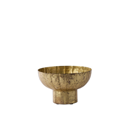 Golden Shine Footed Bowl
