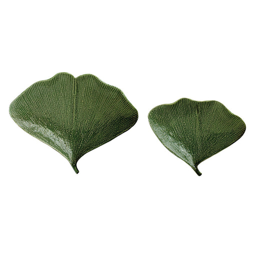 Gingko Shaped Plate Set