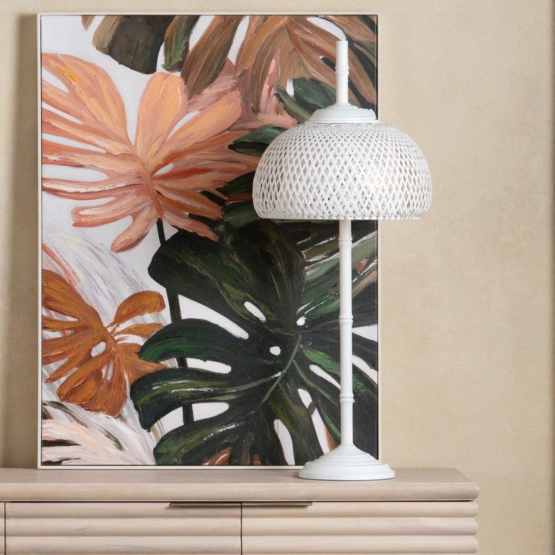 Nalla white Buffet Lamp Set