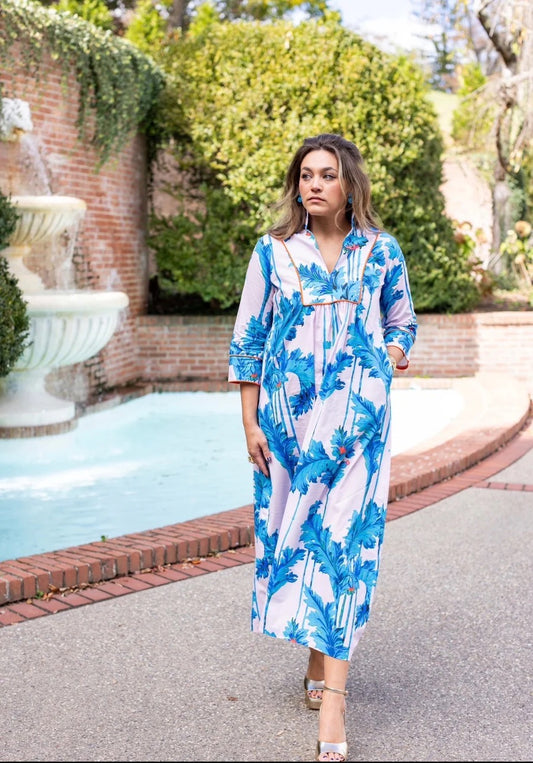 Blue Regency Deb Long Dress