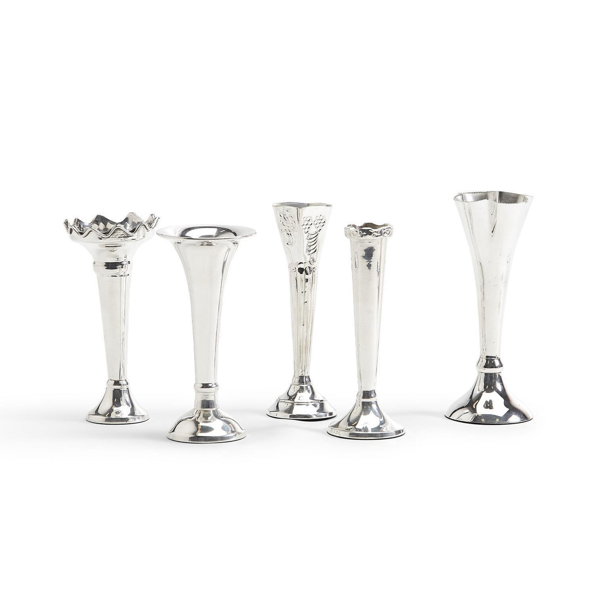 Bagatelles Single Stem Vase - Silver-Plated Brass
