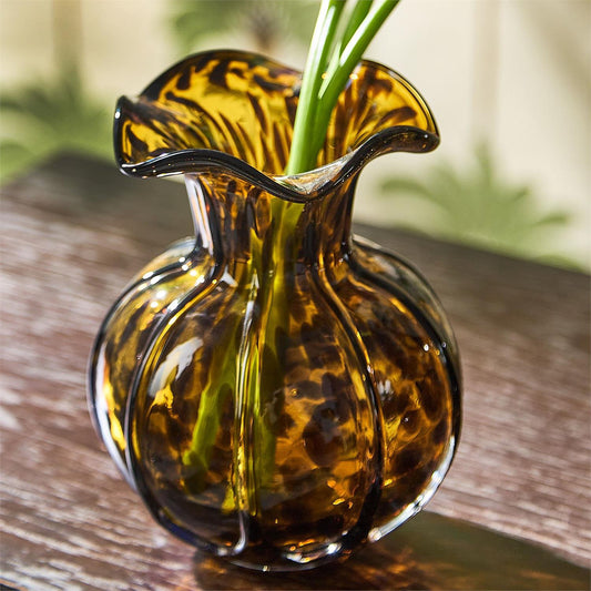 Ruffled Tortoise Vase