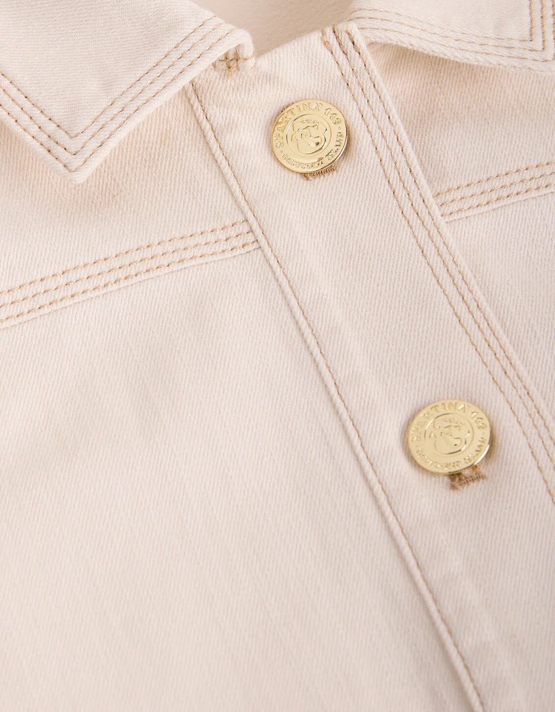 Kiersten Denim Jacket in Sand