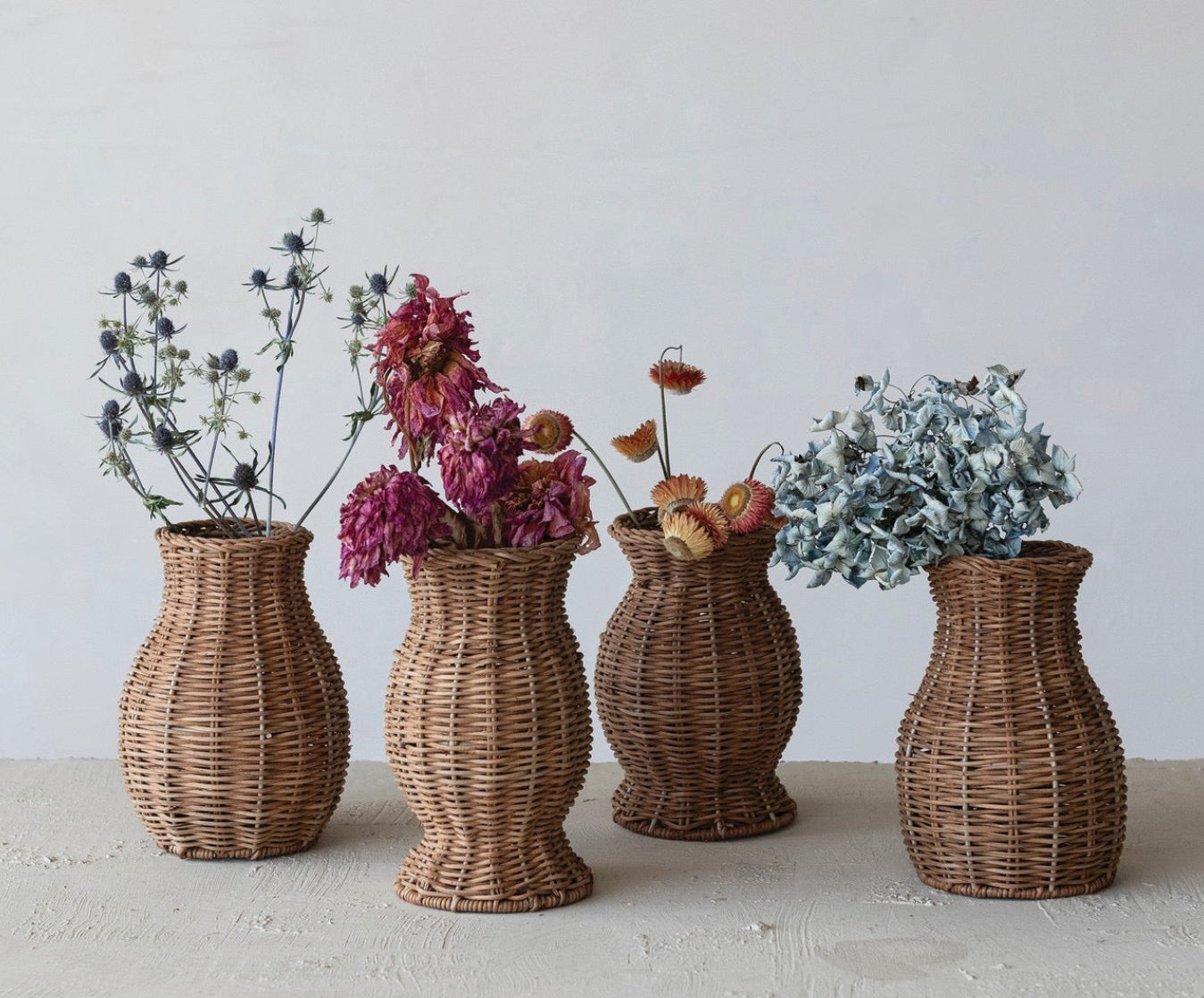 Rattan Vase