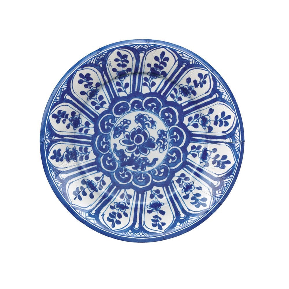 Indigo Garden Blue & White Dessert/Salad Plates