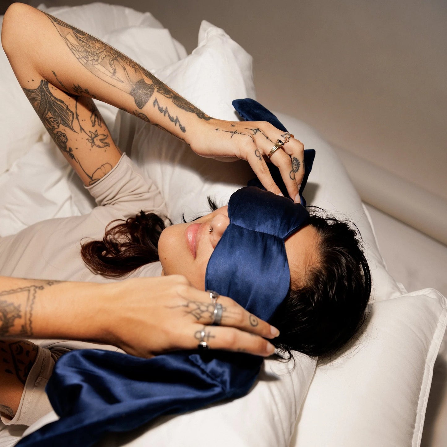 NodPod Silk Sleep Mask Sapphire