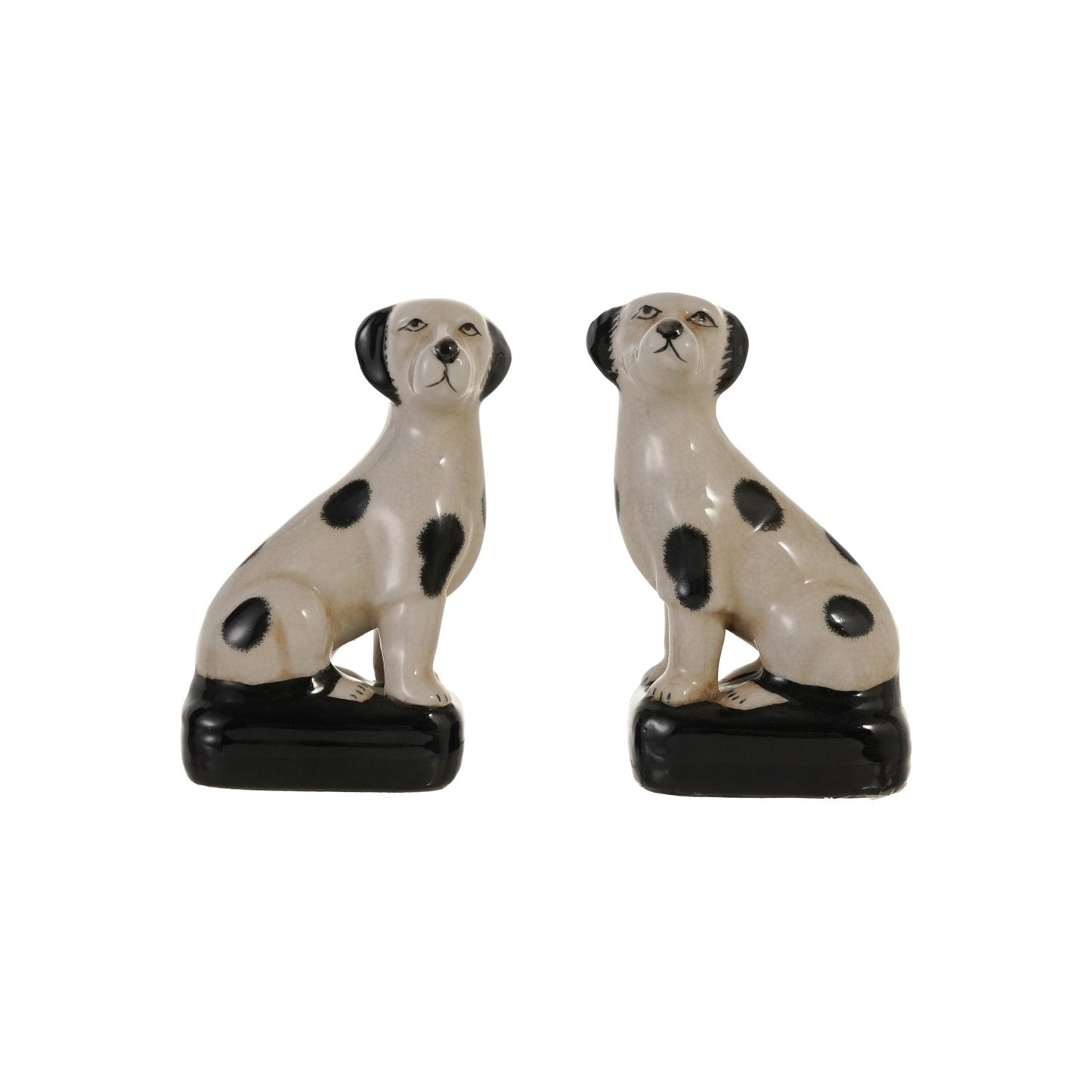 Hand-Painted Vintage Reproduction Dogs, Set of 2 (Each Will Vary)
